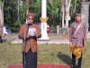 Kecamatan Kemalang menggelar upacara Hari Jadi Kabupaten Klaten Ke- 222 di Lapangan Krido Dompol Kemalang