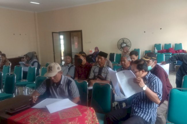 Rapat Penyampaian lokasi dan alokasi bantuan keuangan kepada pemerintah desa tahun 2024