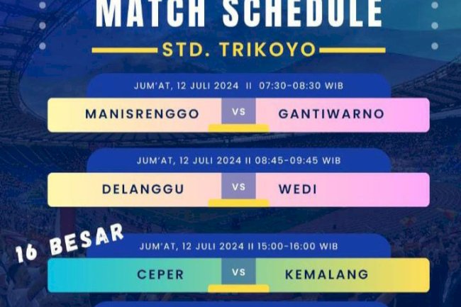 Turnamen Sepak Bola Hari Jadi Kabupaten Klaten ke - 220