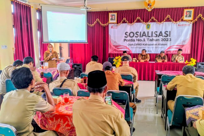 Sosialisasi Perda No 1 Tahun 2023 Tentang Penyelenggaraan Perijinana Berusaha