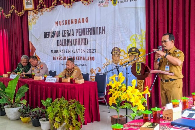 Kecamatan Kemalang selenggarakan Musrenbang RKPD Tahun 2027