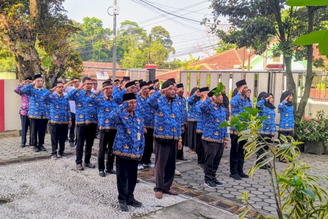 Kecamatan Kemalang menggelar Upacara Hari Kebangkitan Nasional 118 20 Mei 2026