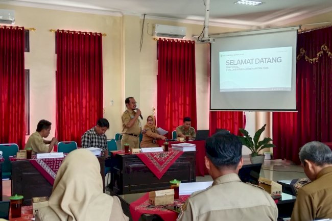 Kecamatan Kemalang Menerima Tim Penilaian Evaluasi Kinerja Kecamatan