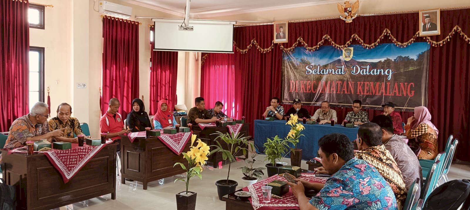 Menerima Kunjungan Dari Jajaran OPD Kabupaten dan Provinsi 