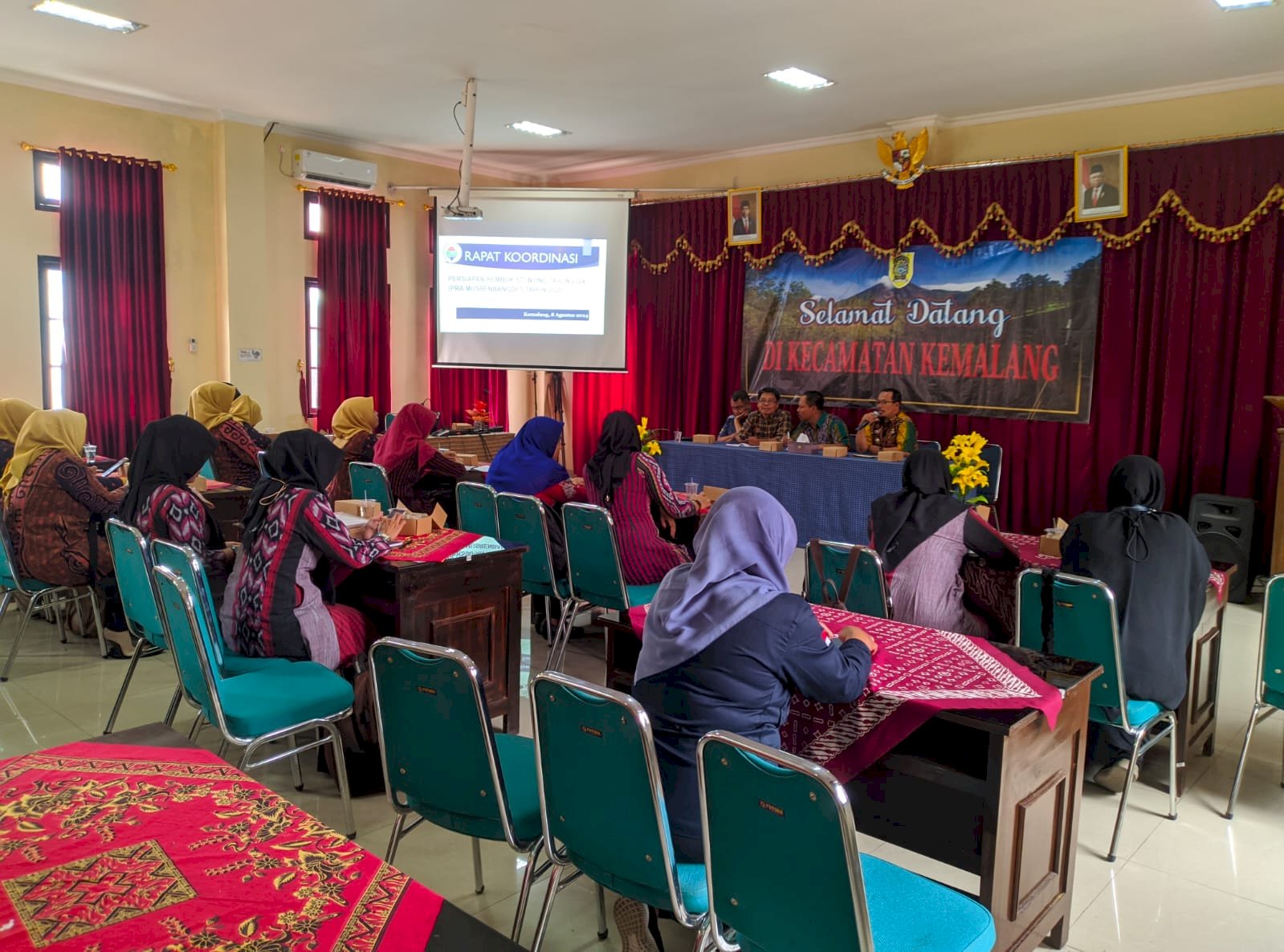 Adakan Rakoor Persiapan Rembug Stunting dengan Bidan Desa, KPM dan Pendamping Desa Se- Kecamatan Kemalang