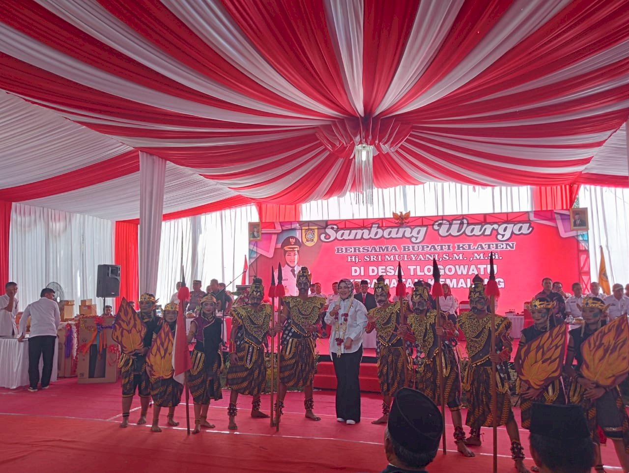 Sambang Warga di Desa Tlogowatu Kecamatan Kemalang