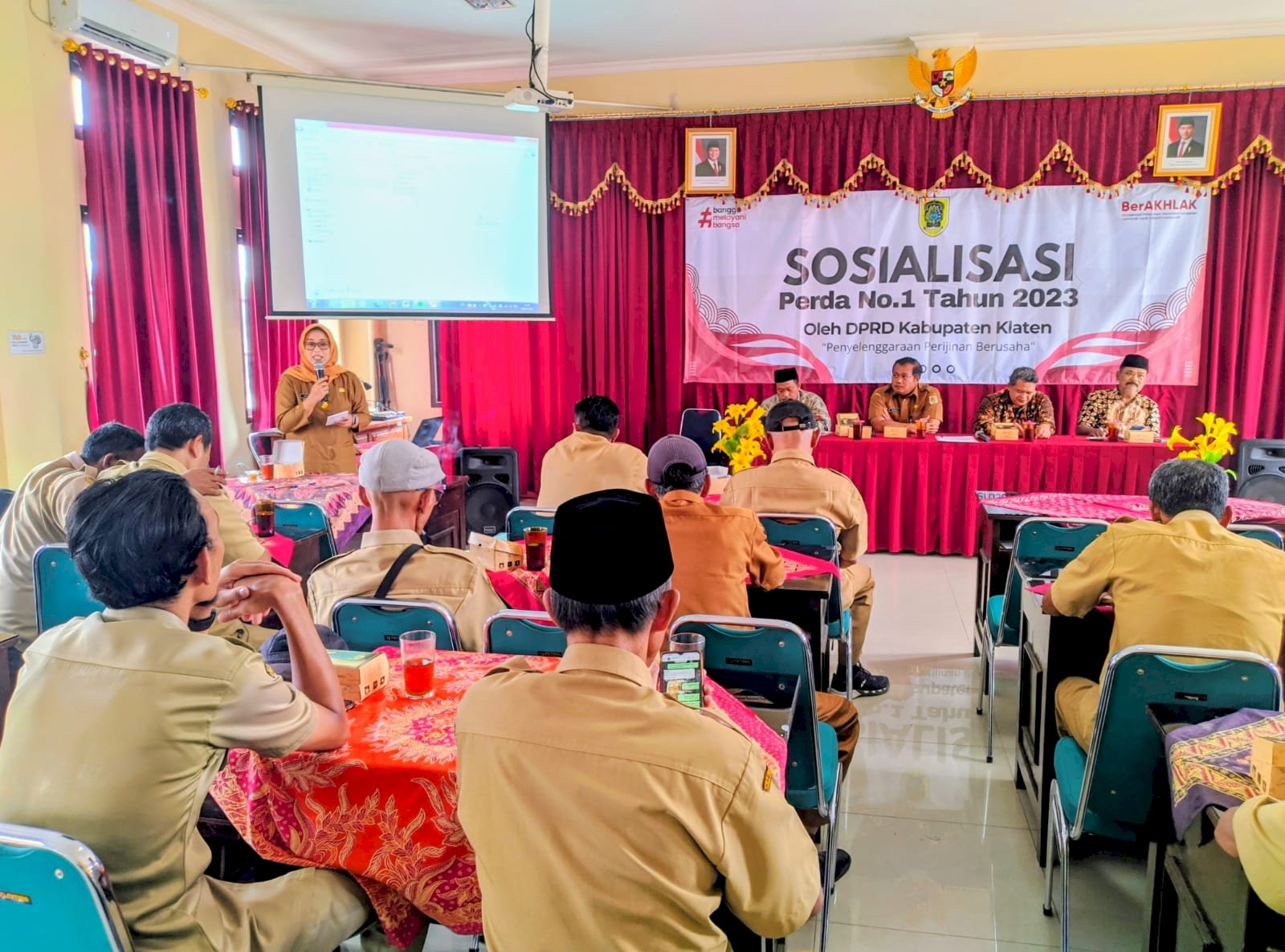 Sosialisasi Perda No 1 Tahun 2023 Tentang Penyelenggaraan Perijinana Berusaha