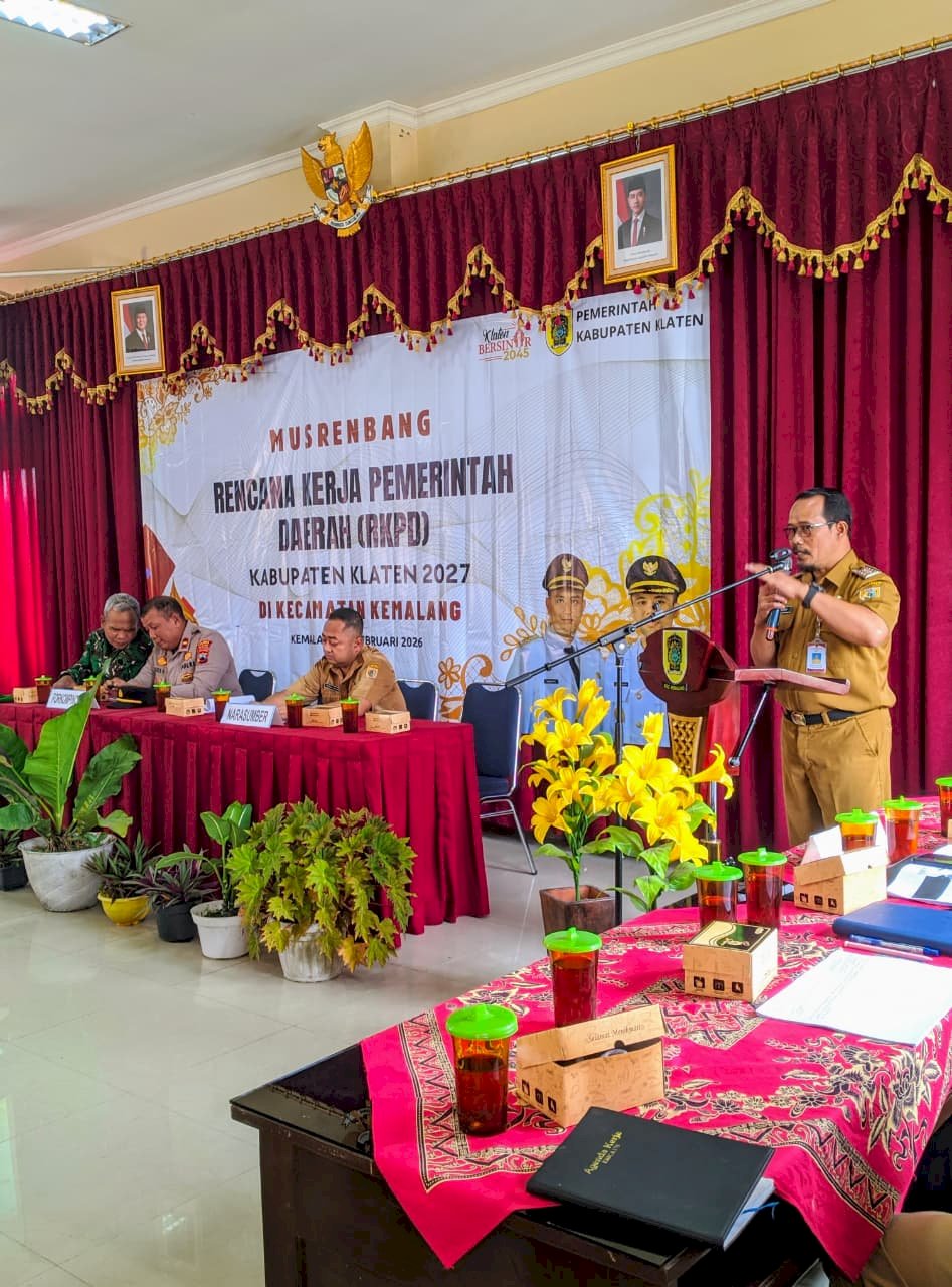 Kecamatan Kemalang selenggarakan Musrenbang RKPD Tahun 2027