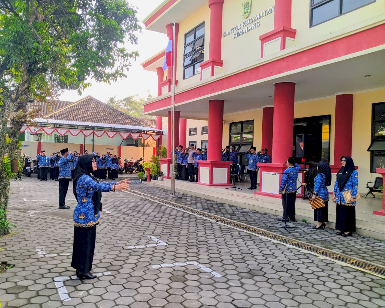 Kecamatan Kemalang menggelar Upacara Hari Kebangkitan Nasional 118 20 Mei 2026