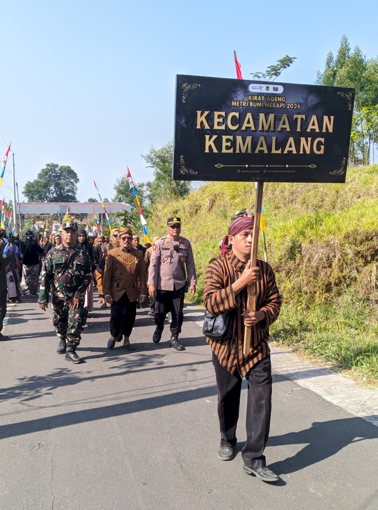 Kecamatan Kemalang gelar Kirab Metri Bumi Merapi